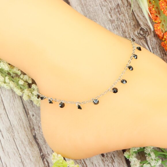 Dainty Anklet for Women – Elegant Everyday Jewelry & Perfect Gift | MLCRC2171 - Picture 9 of 10